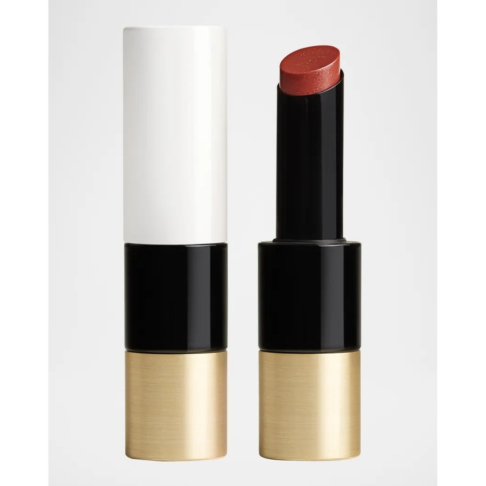 Hermes Rouge Hermès, Silky Lipstick Shine 15 BRUN DAMBRE Retail $86+ - Picture 2 of 7